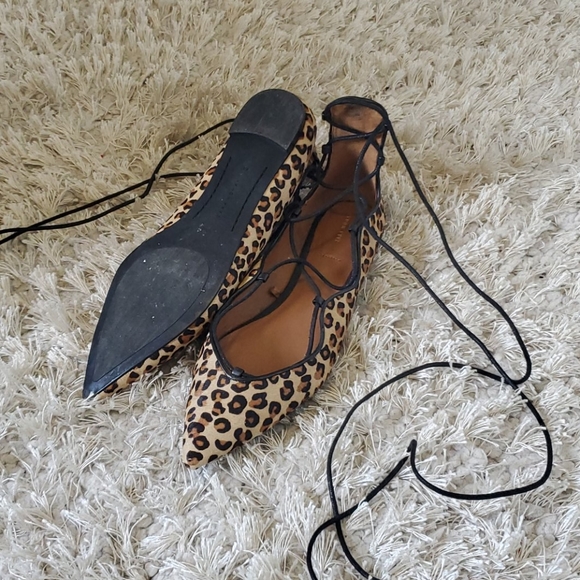Zara lace-up flat shoes - Picture 2 of 2
